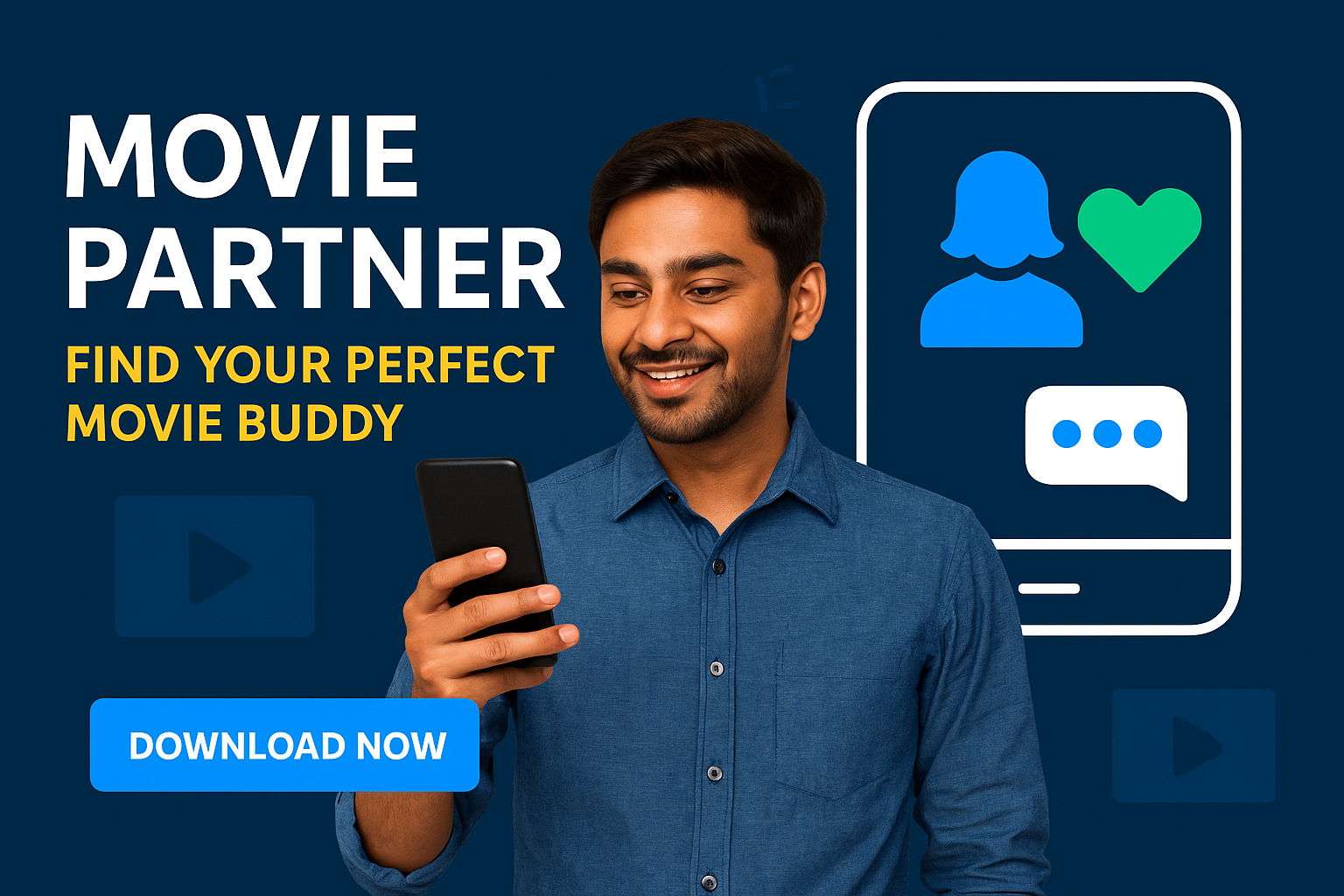 🎬 Movie Partner – Find Your Perfect Movie Buddy