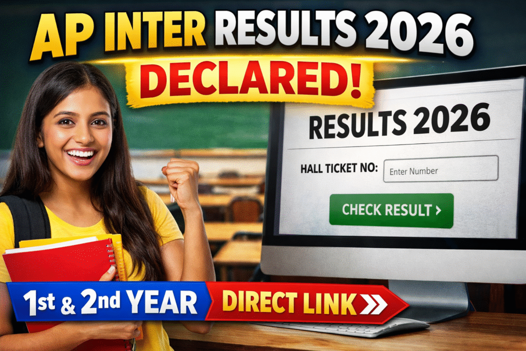 AP Inter Results 2026